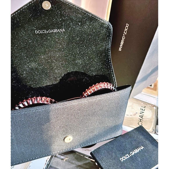 Dolce & Gabbana “Plissè” Pink Acetate Round Sunglasses - Picture 5 of 10